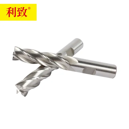 High Precision Solid Carbide 4 Flute Flat End Mill Tool